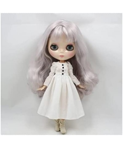 White Dress Cloth for 1/6 BJD Blythe Doll SD DOD DZ fit for 30 cm Doll $33.52 Doll Accessories