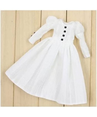 White Dress Cloth for 1/6 BJD Blythe Doll SD DOD DZ fit for 30 cm Doll $33.52 Doll Accessories