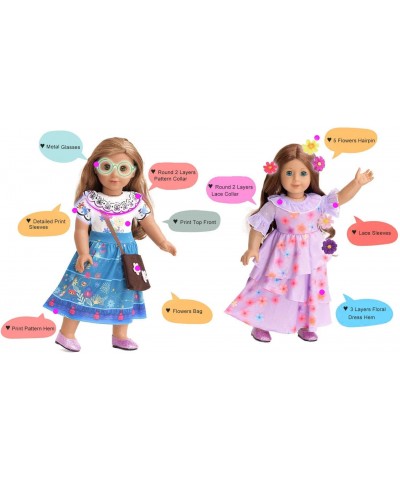 18 Inch Doll Clothes Costume Accesories Magic Costume Flowers Princess Dress for 18" Doll $28.94 Doll Accessories