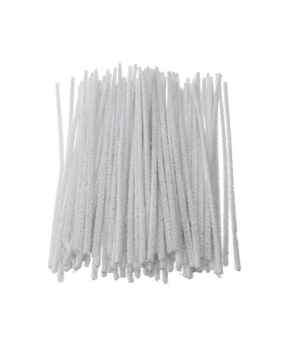 300 Pcs/Lot 3MM Intensive Cotton Pipe Cleaners DIY Cleaning Tool (White) $22.85 Craft Pipe Cleaners