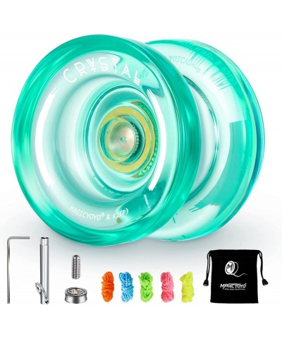 K2 Plus Crystal Responsive Yoyo for Kids Dual Purpose Plastic Yo-yo for Beginner Replacement Unresponsive Bearing for Interme...