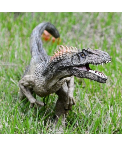 Dinosaur Toys Allosaurus Dinos World Action Figure with Movable Jaw Safari Animal Toys Cool Cake Topper Party Gift and Prize ...