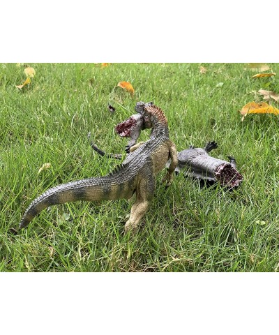 Dinosaur Toys Allosaurus Dinos World Action Figure with Movable Jaw Safari Animal Toys Cool Cake Topper Party Gift and Prize ...