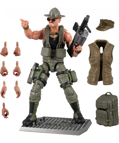 Valaverse Series 2 SGT Slaughter Premium 6-Inch Scale Action Figure with Multiple Accessories $56.19 Action Figures