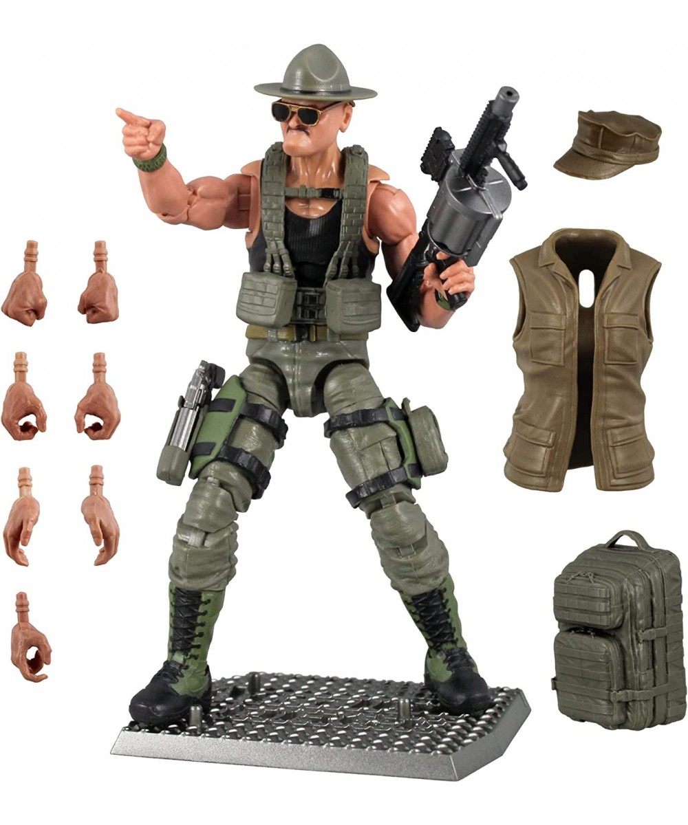 Valaverse Series 2 SGT Slaughter Premium 6-Inch Scale Action Figure with Multiple Accessories $56.19 Action Figures