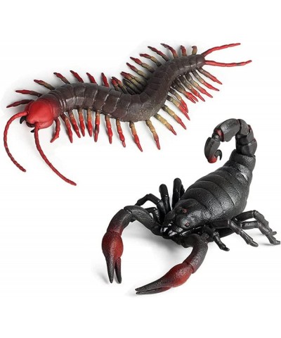 Scorpion Centipede Gag Toys Bugs Prank Figures Animal Joke Toys Insects Figurines Set Must-Have Halloween Garden Decorations ...