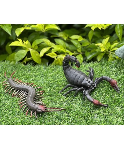 Scorpion Centipede Gag Toys Bugs Prank Figures Animal Joke Toys Insects Figurines Set Must-Have Halloween Garden Decorations ...