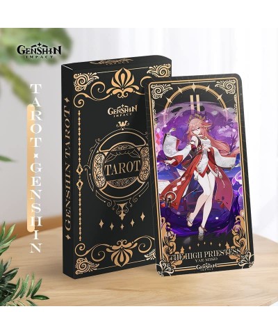 Genshin Impact Tarot Cards Set - 22 Piece Major Arcana $51.16 Fortune Telling Toys