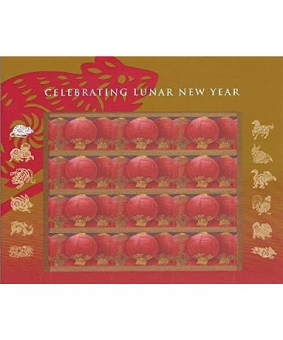 2008 Celebrating Lunar New Year Full Sheet of 12 Year of the Rat 41-Cent Postage Stamps Scott 4221 $37.68 Collectible Postage...