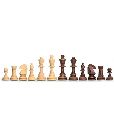 Handmade Jowisz Professional Tournament Chess Set - Wooden 16 Inch Folding Board With Felt Base & Hand Carved Chess Pieces - ...