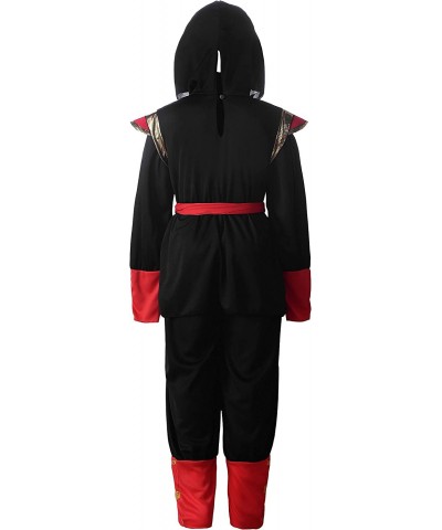 Kids Ninja Costume for Boys Black & Red $34.35 Kids' Costumes