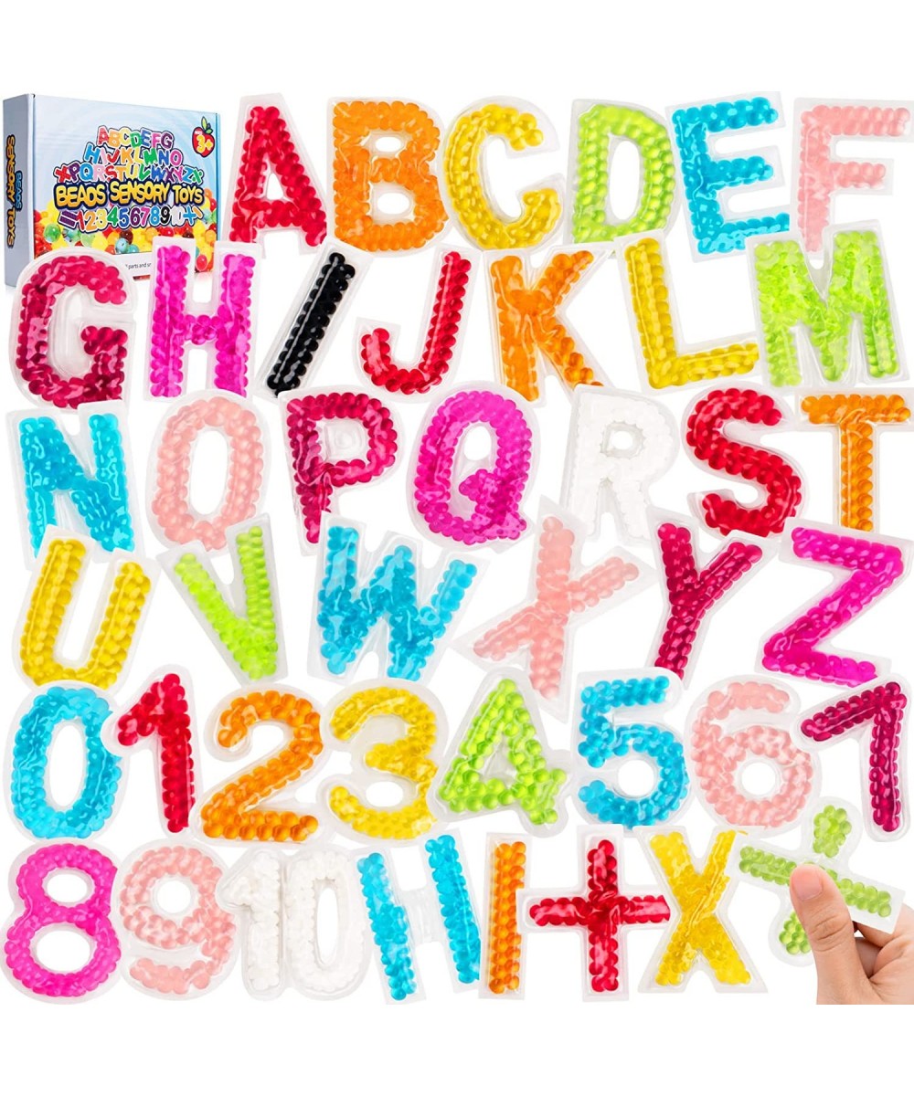 Alphabet Letters Fidget Sensory Toy for Kids: 42 Pcs ABC Number Learning Educational Montessori Set for Preschool Toddlers 2-...