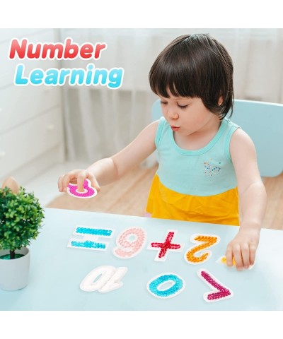 Alphabet Letters Fidget Sensory Toy for Kids: 42 Pcs ABC Number Learning Educational Montessori Set for Preschool Toddlers 2-...