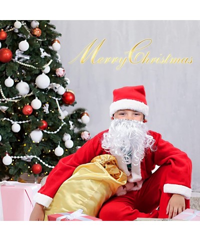 Kids Santa Claus Costume Children Santa Suit Christmas Santa Costume for Boys Party Cosplay $23.27 Kids' Costumes