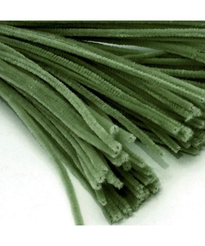 Chenille Stems Pipe Cleaner 20-inch (50-cm) 10-pc Olive Green $15.21 Craft Pipe Cleaners