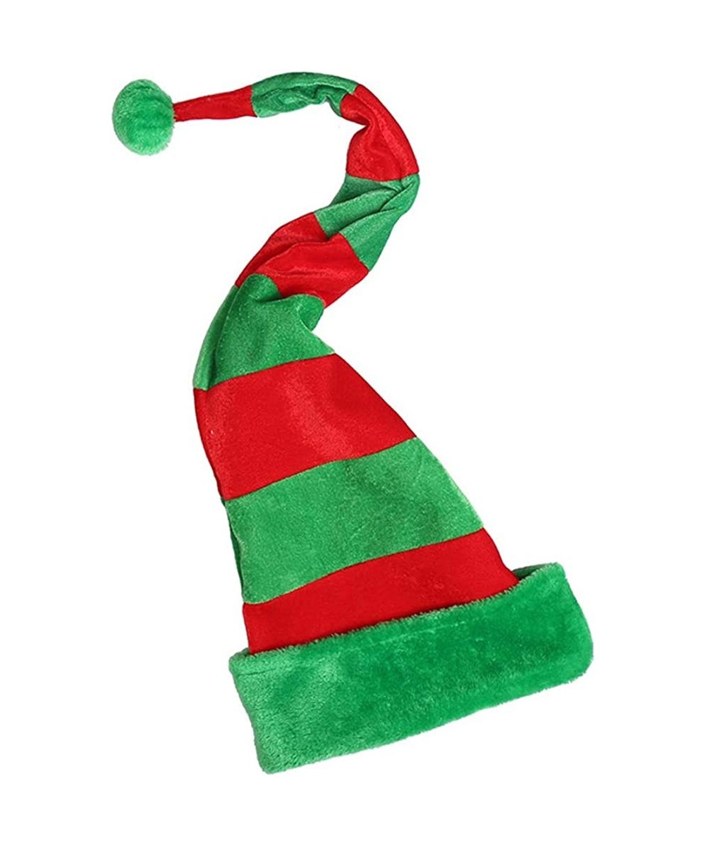 Christmas Hat Cute Elf Plush Long Hats Headdress Party Favors Photo Prop $34.53 Kids' Party Hats