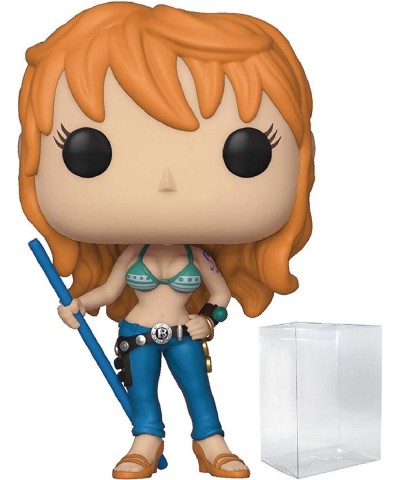 One Piece - Nami Funko Pop! Vinyl Figure (Bundled with Compatible Box Protector Case) Multicolor 3.75 inches $41.68 Action Fi...