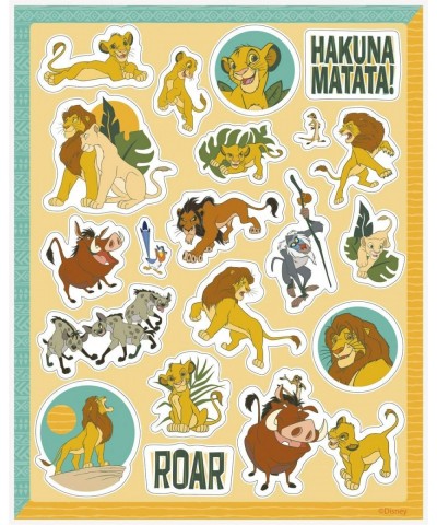 Disney Lion King Sticker Sheets | Assorted Designs | 4 Pcs $13.89 Kids' Stickers