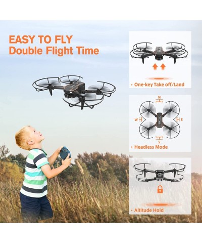 Mini Drone with Camera for Kids Remote Control Helicopter Toys Gifts for Boys Girls FPV RC Quadcopter with 1080P Live Video C...