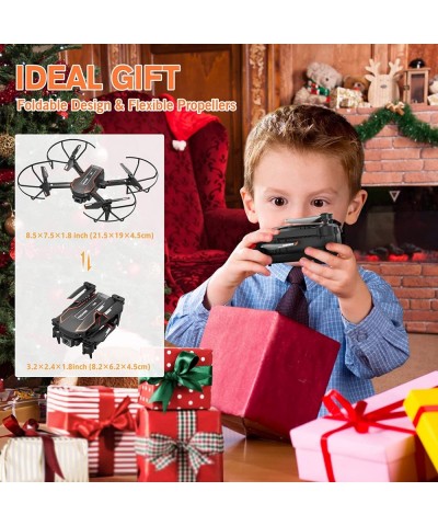 Mini Drone with Camera for Kids Remote Control Helicopter Toys Gifts for Boys Girls FPV RC Quadcopter with 1080P Live Video C...