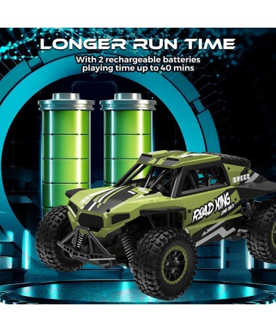 Remote Control Car Toy Grade 1:14 Scale Off Road RC Car 2WD High Speed 22 KM/H RC Monster Vehicle Truck with 2 Rechargeable B...