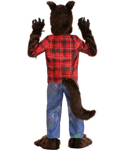 Brown Werewolf Costume Kids Boys Werewolf Jumpsuit Halloween Costume $82.81 Kids' Costumes