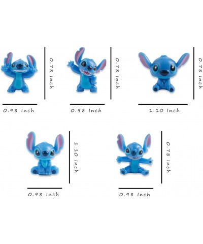 12 Styles Stitch Cake Topper Figurines Ohana Means Family Party Supplies Birthday Cartoon Figure Toys Decoration $22.67 Kids'...