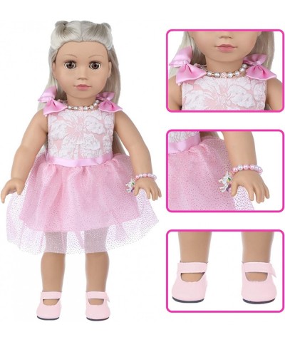 18 Inch Doll Clothes and Accessories Makeup Toy Set -Designed for American 18 Inch Doll Clothes with Dress Up Accessories Pla...