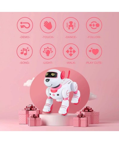 RC Robot Dog Toys for Boys Girls Age 3 4 5+ Electronic Dog Pets Programmable Interactive & Smart Dancing Walking Remote Contr...