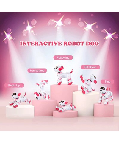 RC Robot Dog Toys for Boys Girls Age 3 4 5+ Electronic Dog Pets Programmable Interactive & Smart Dancing Walking Remote Contr...