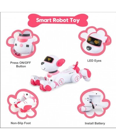 RC Robot Dog Toys for Boys Girls Age 3 4 5+ Electronic Dog Pets Programmable Interactive & Smart Dancing Walking Remote Contr...