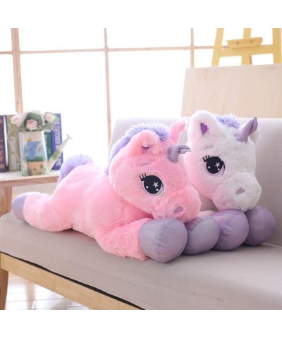 Giant Unicorn Stuffed Animal Toys Soft Large Unicorns Plush Pillow Cushion for Birthday Valentines Bedroom (White 43") $81.37...