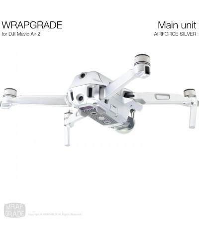 Main Unit Skin Compatible with DJI Mavic Air 2 (Airforce Silver) $75.56 Remote & App Controlled Vehicles