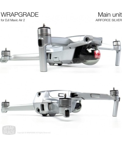 Main Unit Skin Compatible with DJI Mavic Air 2 (Airforce Silver) $75.56 Remote & App Controlled Vehicles