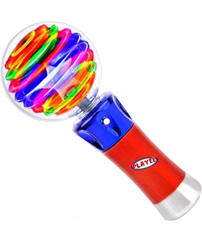 Light Up Magic Wand Toy – Colorful Spinning Ball Wand for Kids –Sensory Toy with LED Lights – Attention Locking Spinning Ligh...