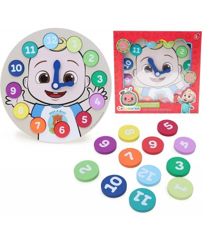 Toyland? Cocomelon Wooden Learning Clock Puzzle - Learn to Tell The Time - Toddler Toys Age 3+ $29.98 Early Development & Act...