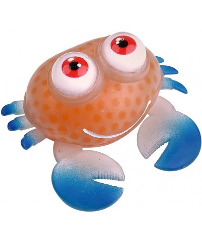 Toys - Floating Eye Animal Squishy Crab (T-12C) Great for Ages 3+ and at Home or in The Classroom Orange/Blue $16.36 Gags & P...