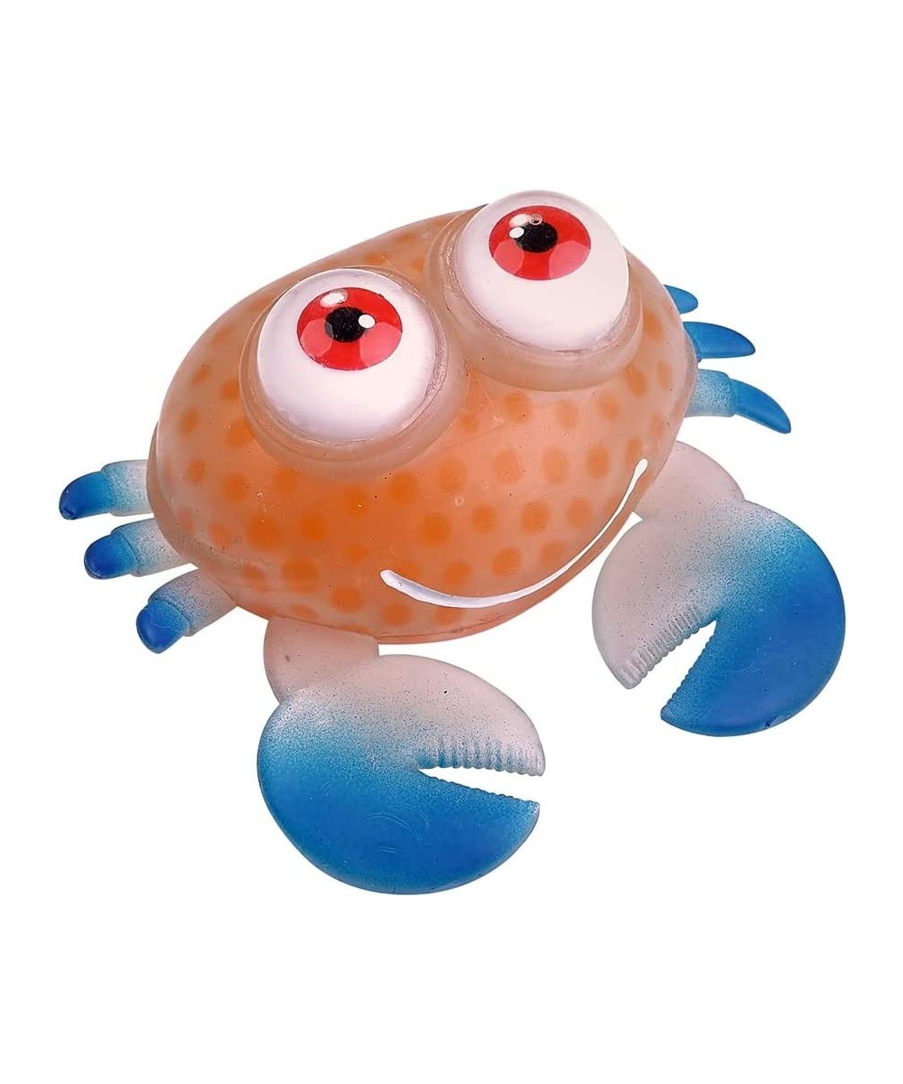 Toys - Floating Eye Animal Squishy Crab (T-12C) Great for Ages 3+ and at Home or in The Classroom Orange/Blue $16.36 Gags & P...