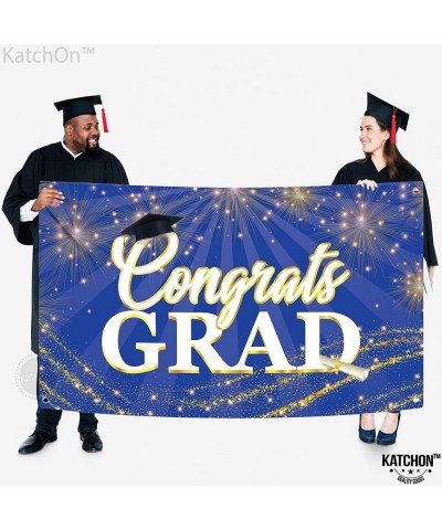 XtraLarge Congrats Grad Banner 2023-72x44 Inch | Graduation Banner for Class of 2023 Decorations | Congratulations Banner Blu...