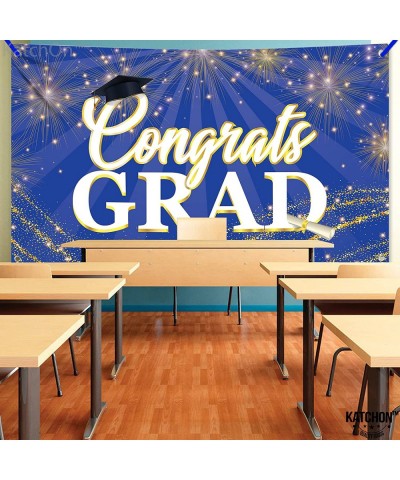 XtraLarge Congrats Grad Banner 2023-72x44 Inch | Graduation Banner for Class of 2023 Decorations | Congratulations Banner Blu...