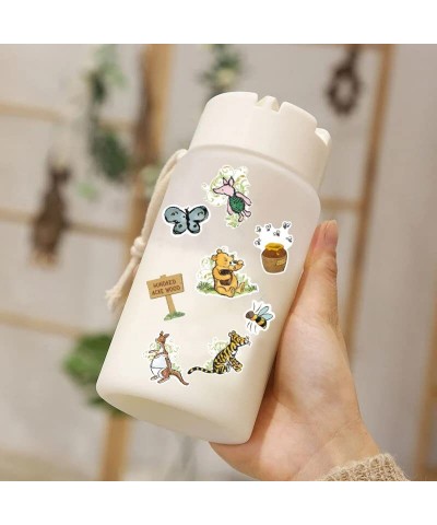 Cute Winnie Stickers 18 Designs 72Pcs The Pooh Baby Shower Decorations Winnie Bee Birthday Party Favors Water Bottle Stickers...