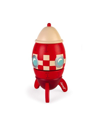 Red Rocket Wind Up Music Box - 3 Years+ - J04675 $34.93 Baby Musical Toys