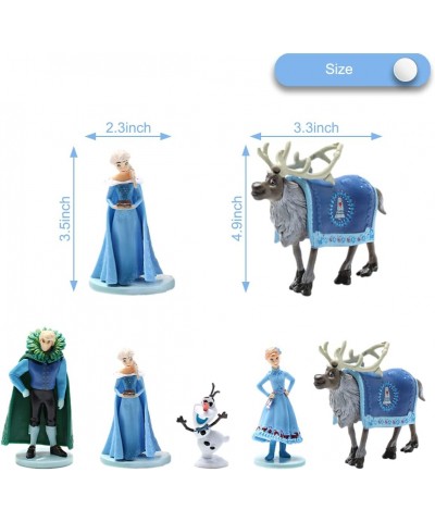 Frozen Cake Topper Figures Set Frozen Cake Decorations For Frozen Party Supplies $24.12 Kids' Party Decorations