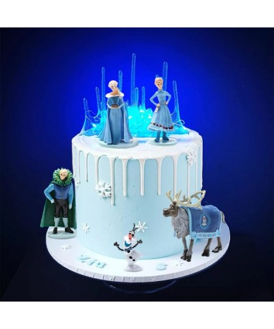 Frozen Cake Topper Figures Set Frozen Cake Decorations For Frozen Party Supplies $24.12 Kids' Party Decorations