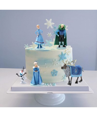 Frozen Cake Topper Figures Set Frozen Cake Decorations For Frozen Party Supplies $24.12 Kids' Party Decorations