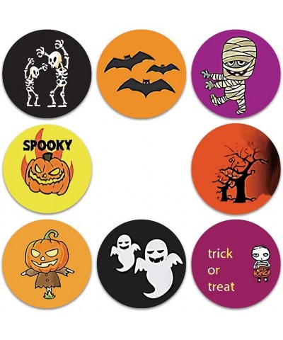 500pcs Halloween Stickers for Kids and Teens Cool Halloween Label Stickers 1 inch Self Adhesive Decoration Stickers for Home/...