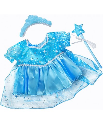 Blue Snow Princess Gown Teddy Bear Clothes Fits Most 14"-18" Build-a-Bear and Make Your Own Stuffed Animals $33.29 Stuffed An...