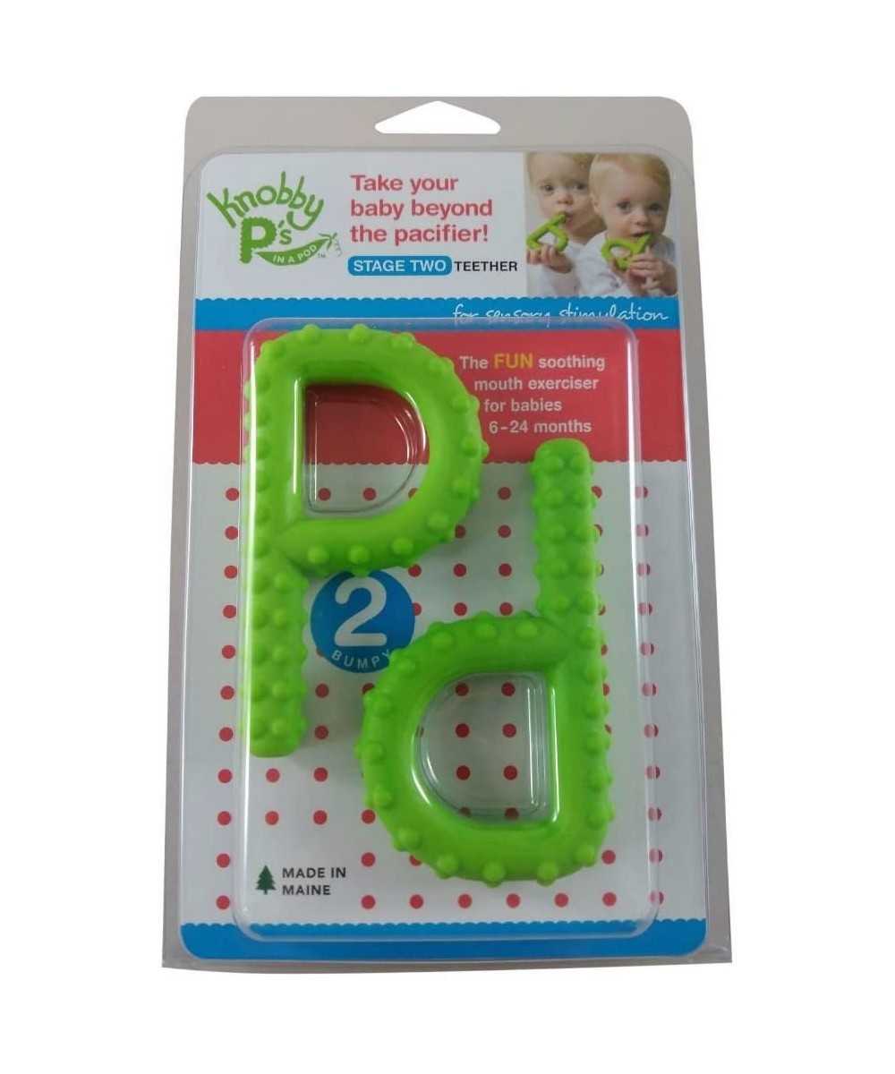 P & Q Chewy Tube Set Chew for Kids Autism ASD Awareness Speech Therapy Oral (2 Green P's (knobby)) $19.88 Baby Teether Toys