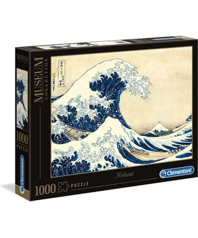 39378.7 The World Clementoni-39378-Museum Collection-Hokusai The wave-1000 Pieces Multicolor 6 (EU) $39.31 Jigsaw Puzzles