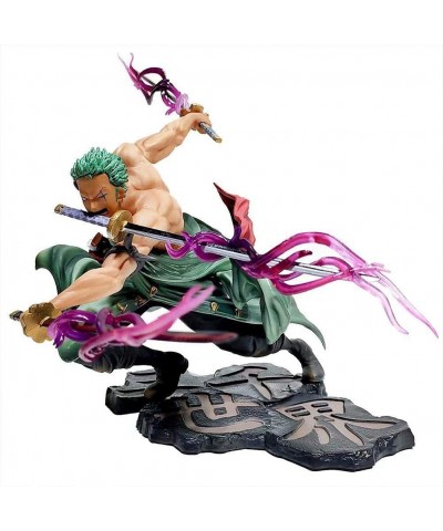 Roronoa Zoro Anime Action Figure Anime Figure Sauron Three Swords Style Statue Figure Realistic Character Model Ornaments $41...